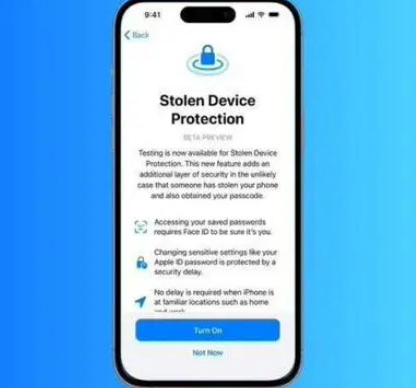 鸡东苹果授权维修店分享被盗设备保护功能开启方法 