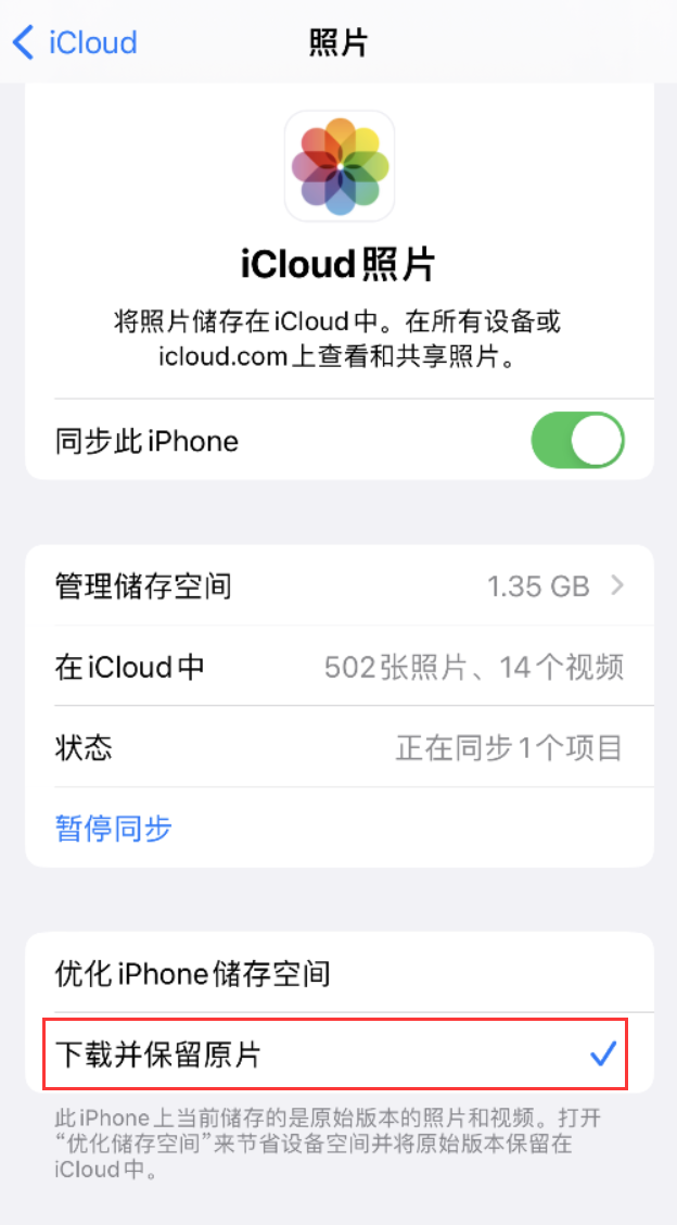 鸡东苹果手机维修分享iPhone 无法加载高质量照片怎么办 