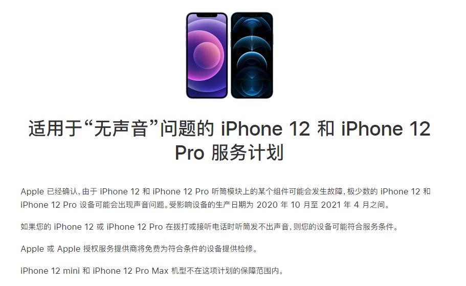 鸡东苹果手机维修分享iPhone 12/Pro 拨打或接听电话时无声音怎么办 